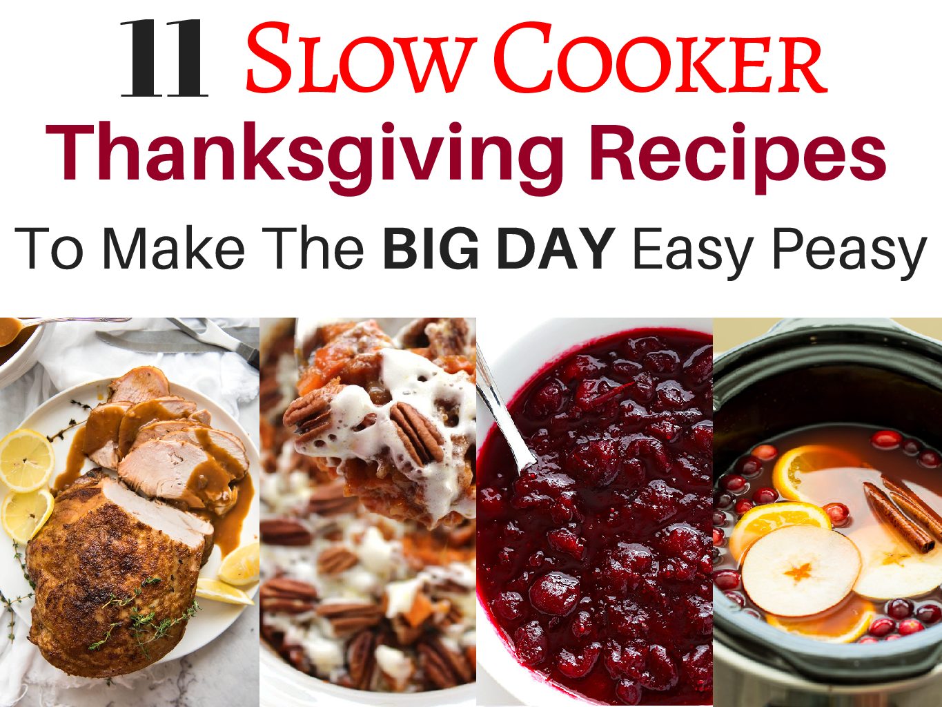 Slow Cooker Thanksgiving Recipes To Make The Big Day Easy Peasy